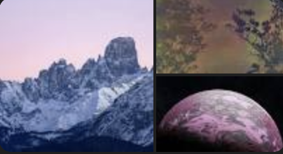 Sequential image and media examples from the PowerPoint slide